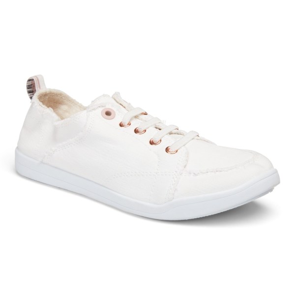 Vionic Trainers Ireland - Pismo Casual Sneaker Cream - Womens Shoes Clearance | BWEFS-3058